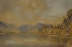 Ullswater as seen from by William Taylor Longmire, Watercolour, Ullswater as seen from Glencoyne Bay, signed and dated, offered Mar 2026