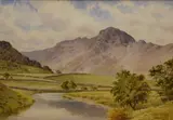 Near Haweswater' and 'Raven Crag by Turner Jackson, watercolor, offered Mar 2026