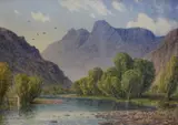 Langdale Pikes by William Taylor Longmire, Wood', signed entitled and dated, offered Mar 2026
