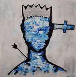 Last King of London by Elmo Hood, Acrylic on canvas, offered Feb 2026