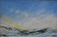 Snowfall by Frank Gordon, Oil on board, offered Feb 2026