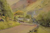 Untitled by Albert Woods, Watercolour on canvas, offered Feb 2026