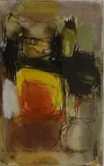 Studies for Paintings by Colin Saxton, Gouache on paper, offered Feb 2026