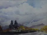 Llansteffan Estuary by Bronwen Nixon, Watercolour, offered Feb 2026
