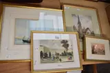 On Lagoon, Venice by Charles Pettafor, 1923, watercolour, offered Feb 2026