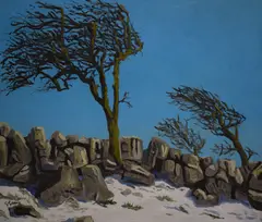 Above Thornton Force Ingleton by Greg Gilding, Oil on canvas, offered Feb 2026