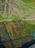 Lancaster Canal Somewhere by Greg Gilding, Oil on canvas, offered Feb 2026