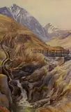 The first depicting a by Edward George Hobley, watercolor, offered Feb 2026