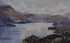 The first depicting by Edward George Hobley, watercolor, offered Feb 2026