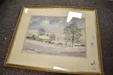 A group of five watercolours by Alan J Paynes, watercolor, offered Jan 2026