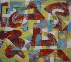 Not Quite Cricket by Gabriel Weissmann, Oil on canvas, offered Jan 2026