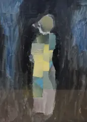 Using torn paper and by John Cooke, Mixed media, offered Jan 2026