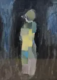 Using torn paper and by John Cooke, Mixed media, offered Jan 2026