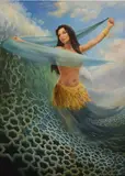 Belly Dance by Sergi Yatsenko, Oil on canvas, offered Jan 2026
