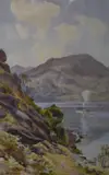 Both depicting by Edward George Hobley, watercolor, offered Dec 2025