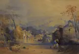 Village Decor Cumbria by James Burrell Smith, Watercolour 'Village Decor Cumbria', a, offered Dec 2025