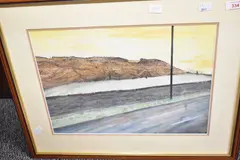A colourful by W.R Fox, watercolour, offered Dec 2025