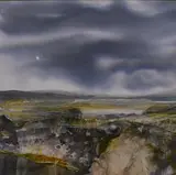 Lochan - Under a Sultry Sky by Duncan MacLeod, Mixed media, offered Nov 2025