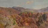 A classic Lake by Cuthbert Rigby, watercolour on paper, offered Nov 2025