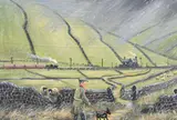 Untitled by James Downie, Oil on board, offered Oct 2025