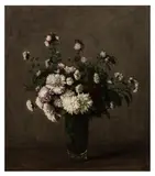 Still life of flowers by Willem Rathjens, oil on canvas, offered Jul 2026