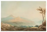 View of Snowdon by John Varley, watercolour, sold Jul 2026