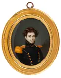 Portrait of a gentleman by Alphonse de Labroue, watercolour, sold Jul 2026