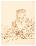 Le Chateau de Guillaume by Joseph Farington, drawing, sold Jul 2026
