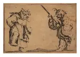Les Danseurs Au Luth by Jacques Callott, print (other), sold Jul 2026
