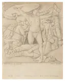 Resurrection of Christ by Stanley Spencer, oil, offered Jun 2026