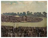 Sandwich Winning the St by Charles Simpson, oil on canvas, sold Jun 2026