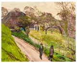 The Donkey by Carel Weight C.h., oil on board, sold Jun 2026