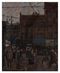 Hammersmith by Ruskin Spear, oil on canvas, sold Jun 2026