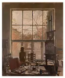 Merika and the Orpen Paint Box signed 'Ken Howard' (lower right) oil on canvasUnframed: 153 x 127 cm by Ken Howard, oil on canvas, offered Jun 2026