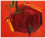 Red Painting by Terry Frost, oil on canvas, offered Jun 2026