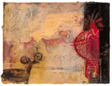 Anasazi Hunter by Barbara Rae, watercolour, offered Jun 2026