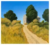 Old Perithia by Michael Benallack-Hart, oil on canvas, sold Jun 2026