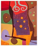 Nutwood by Clyde Hopkins, oil on canvas, sold Jun 2026
