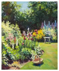 Flowers for the House signed 'Edward Noott' (lower left) oil on canvasUnframed: 76 x 63.2 cm by Edward Noott, oil on canvas, sold Jun 2026