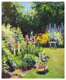 Flowers for the House by Edward Noott, oil on canvas, sold Jun 2026