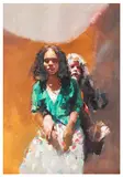 Painter with Joanne by Robert Lenkiewicz, oil on canvas, sold Jun 2026