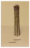 Asparagus with Two Nails by Bonnie Thompson, oil on board, sold Jun 2026