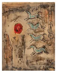 Untitled by Martin Bradley, oil, sold Jun 2026