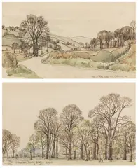 Untitled by Stanley Roy Badmin, watercolour, sold Jun 2026