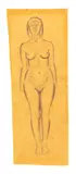 Nude by Eric Gill, pencil on paper, offered Jun 2026