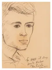 Portrait of a gentleman by John Craxton, print (other), sold Jun 2026