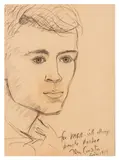 Portrait of a gentleman by John Craxton, print (other), sold Jun 2026
