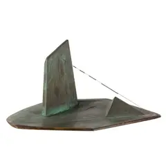 X Marks the Spot by William Pye, 1975, bronze, sold Jun 2026