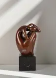 Seated Figure by Ana Duncan, bronze, sold Jun 2026