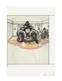 Proposal for a Public Sculpture by Angus Fairhurst, mixed media, offered Jun 2026